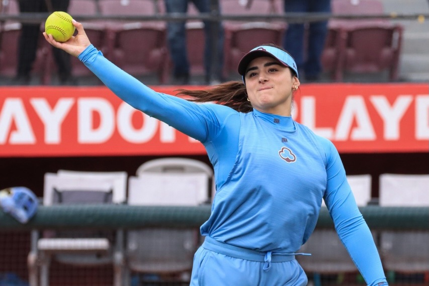 Andrea Alfaro, jugadora de Algodoneras Unión Laguna. | Especial