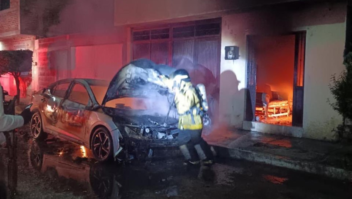 Ataque armado culmina en incendio dejando dos personas sin vida. | Cortesía.