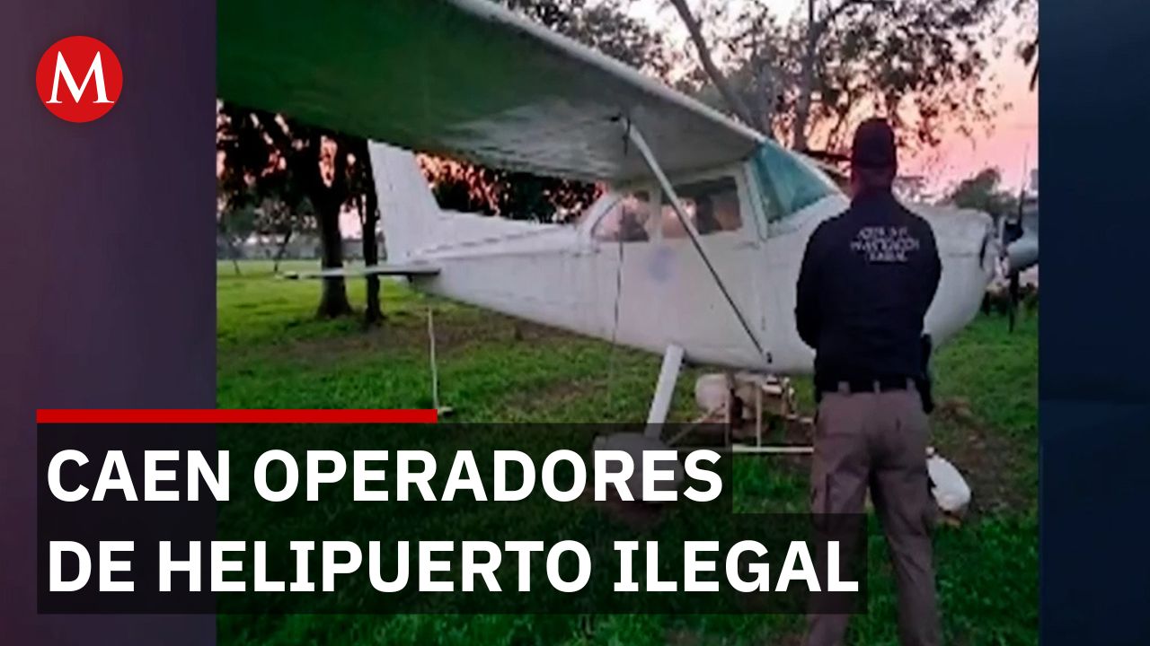 Autoridades aseguran helipuerto clandestino vinculado a grupo criminal en Veracruz