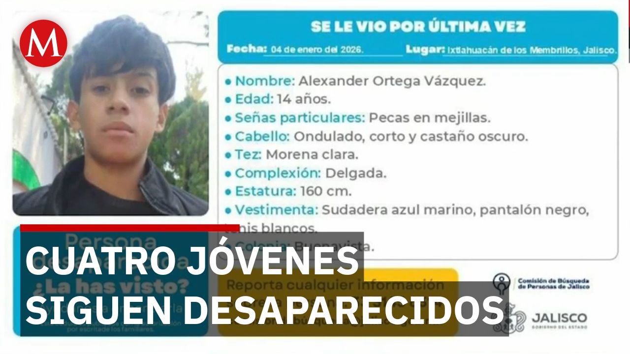 Autoridades buscan a cuatro de los nueve desaparecidos en Ixtlahuacán de los Membrillos