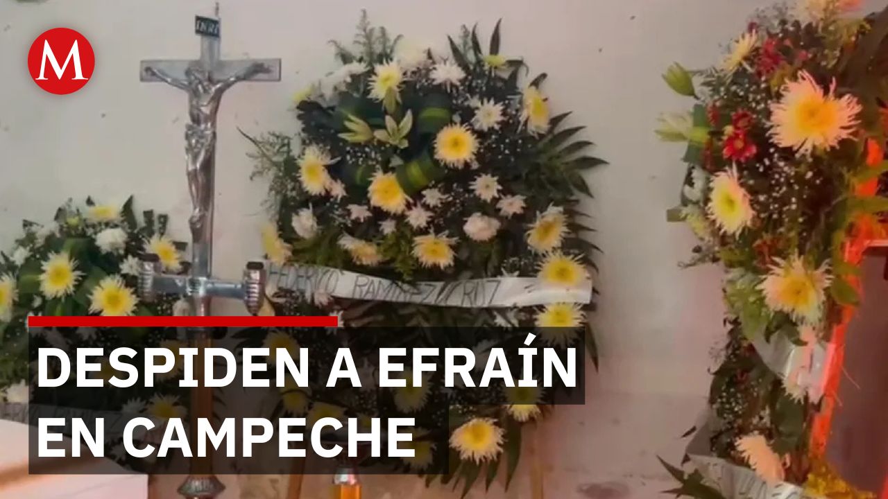 En Campeche despiden a Efraín, menor que falleció en el accidente aéreo de Texas
