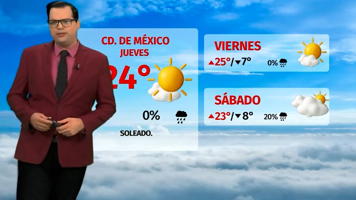 Clima de hoy 8 de enero de 2026 | Pronóstico con Nelson Valdez