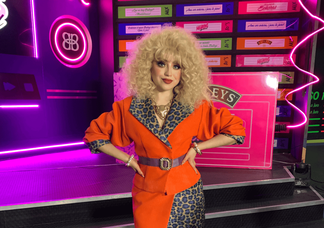 Así luce Karol Sevilla como Lupita, para el musical 'Mentiras'