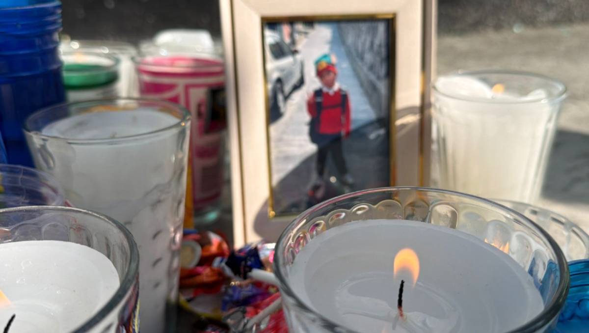 Diego Antonio estaba jugando en la calle con su tía cuando una camioneta lo atropelló. Foto: (Especial)