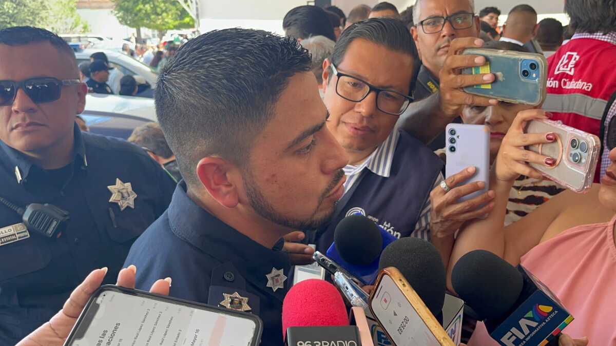 Director de Seguridad Pública, Alfredo Flores Originales. | Especial