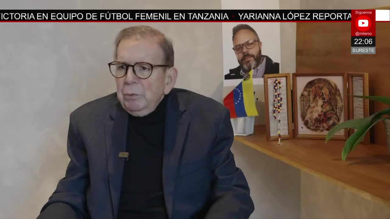 Edmundo González Urrutia marca un año de la desaparición forzada de su yerno en Venezuela
