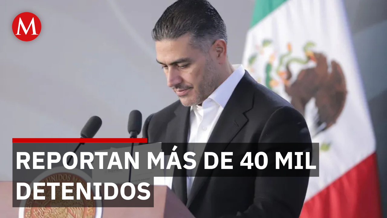 García Harfuch destaca resultados en lucha contra delincuencia