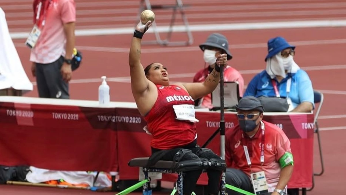 Gloria Zarza, en recuperación luego de su operación en el hombro (Instagram @gloria_zarza_g)