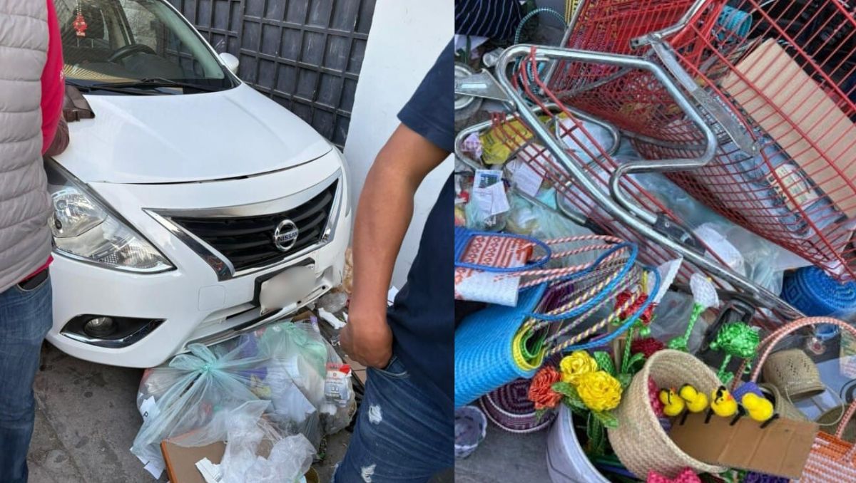 El incidente ocurrió en el Centro Comercial que se ubica en bulevar Miguel Alemán y Prolongación J. Agustín Castro. | Especial