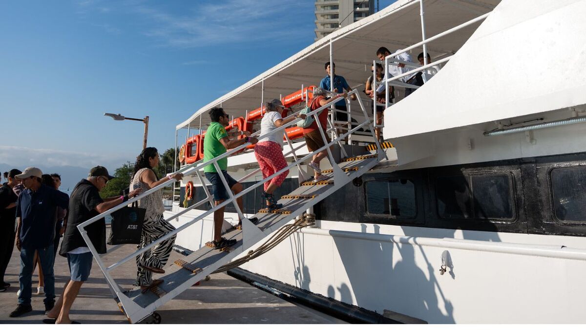 Inician operaciones del Ferry Vallarta rumbo a Yelapa (Cortesía)
