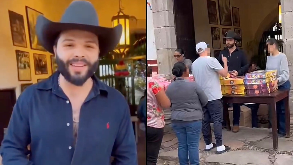 Leonardo Aguilar regala Roscas de Reyes en Zacatecas | ESPECIAL