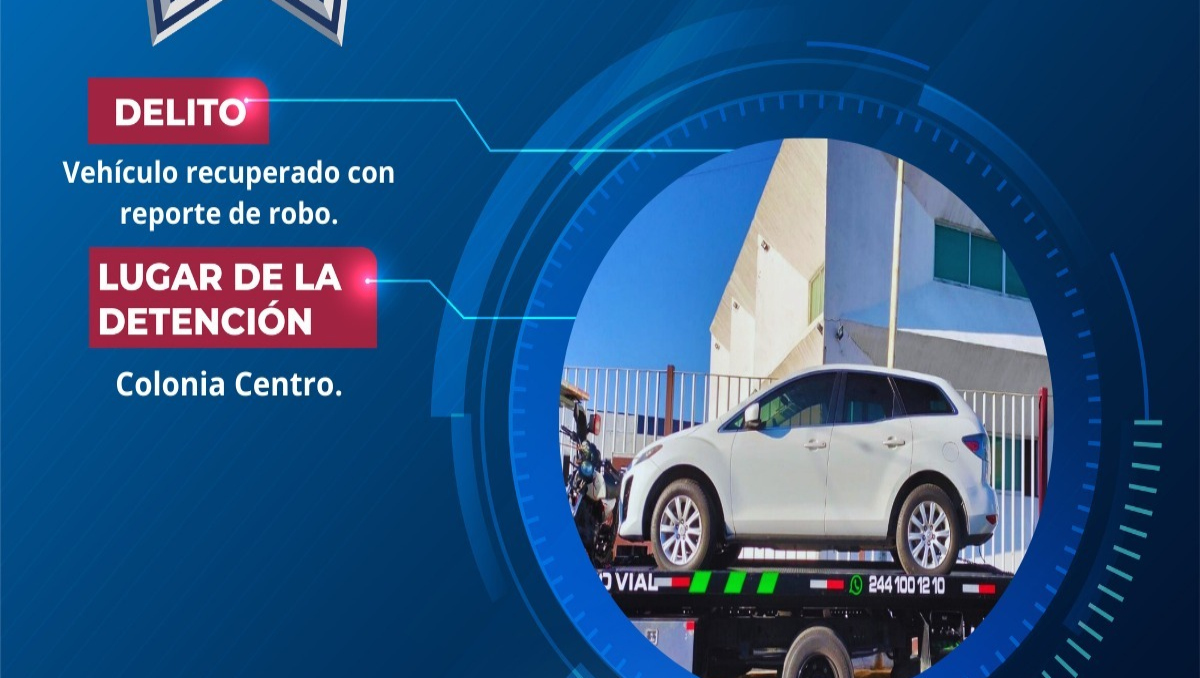 Localizan vehículo con predenuncia de robo en Atlixco, Puebla | Especial