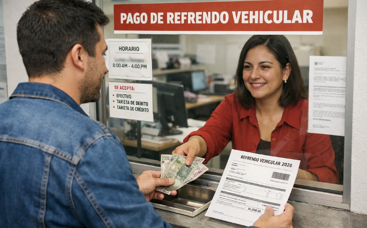 Pago de refrendo vehicular en Tamaulipas.
