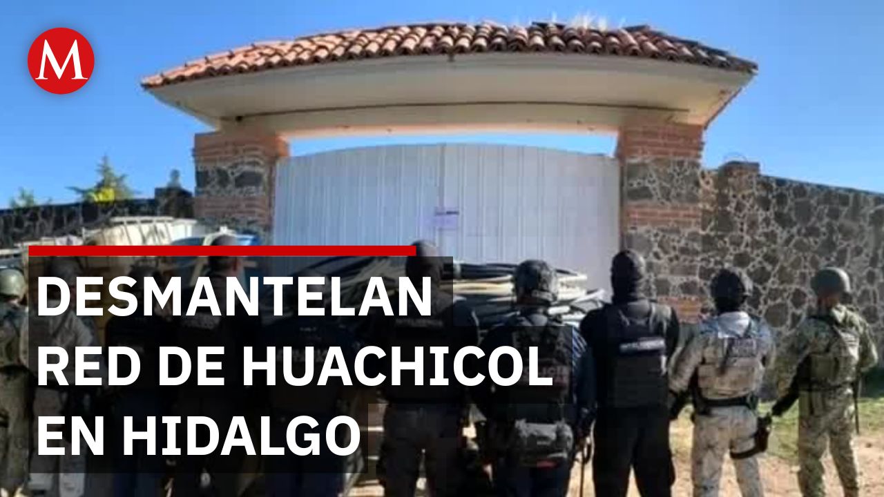 Policía de Hidalgo y Guardia Nacional desmantelan almacén de combustible ilegal