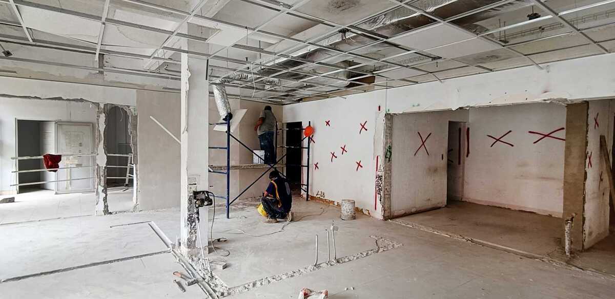 Se prevé que los trabajos concluyan a finales de enero con el objetivo de ofrecer instalaciones más dignas y funcionales.| Robeto Amaya