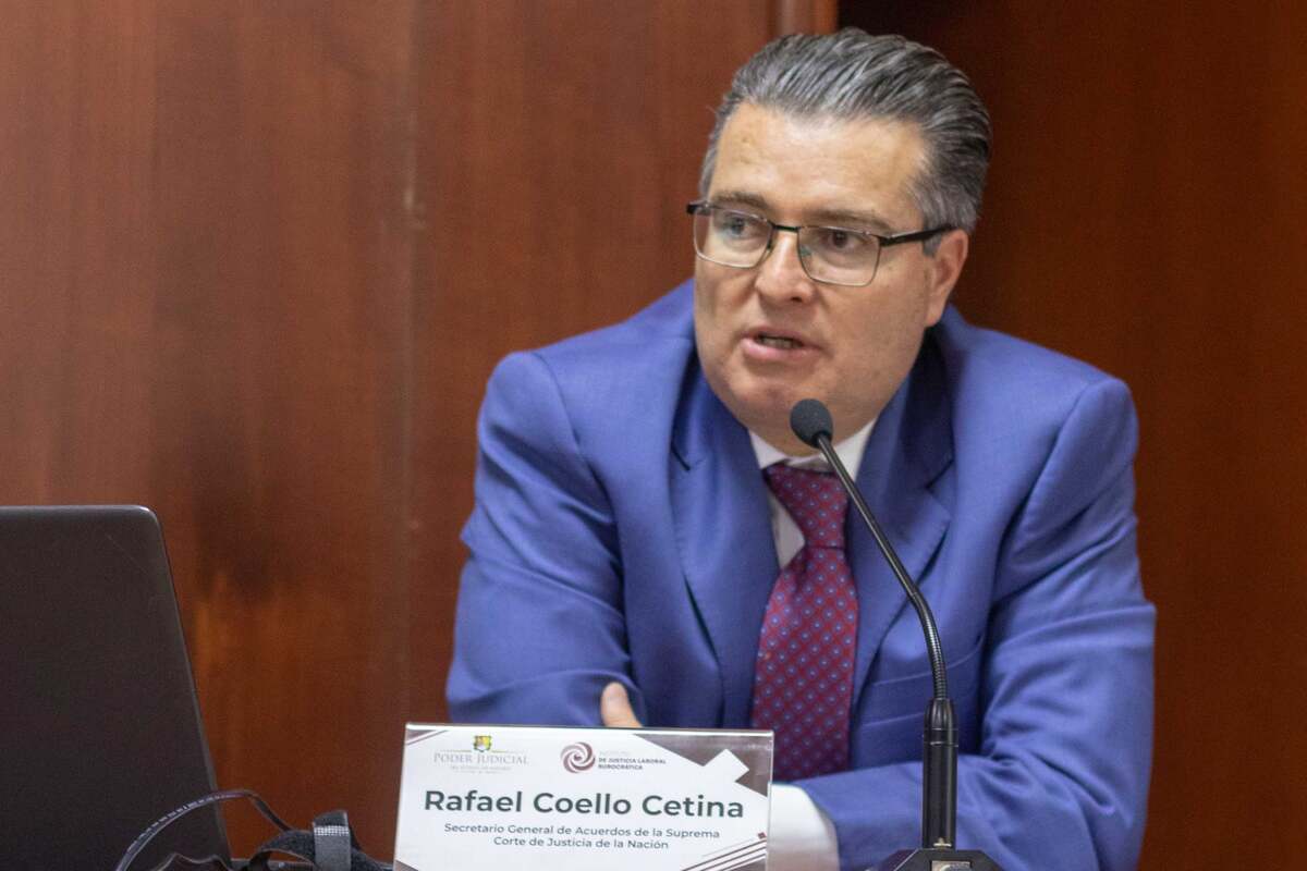 Magistrado Rafael Coello Cetina deja la Secretaría de Acuerdos de la Corte