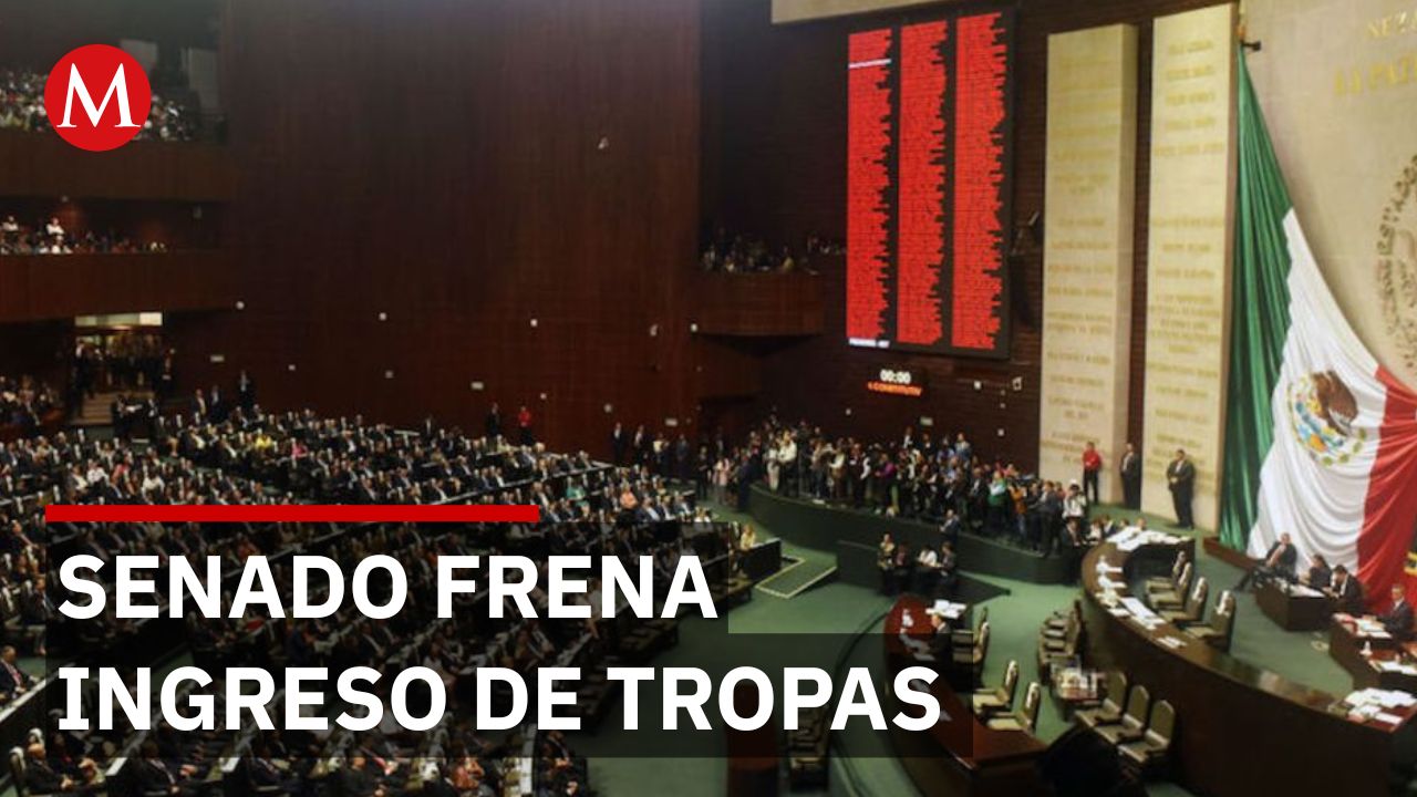 Senado de México detiene aprobación para ingreso de tropas de EU y genera críticas opositoras