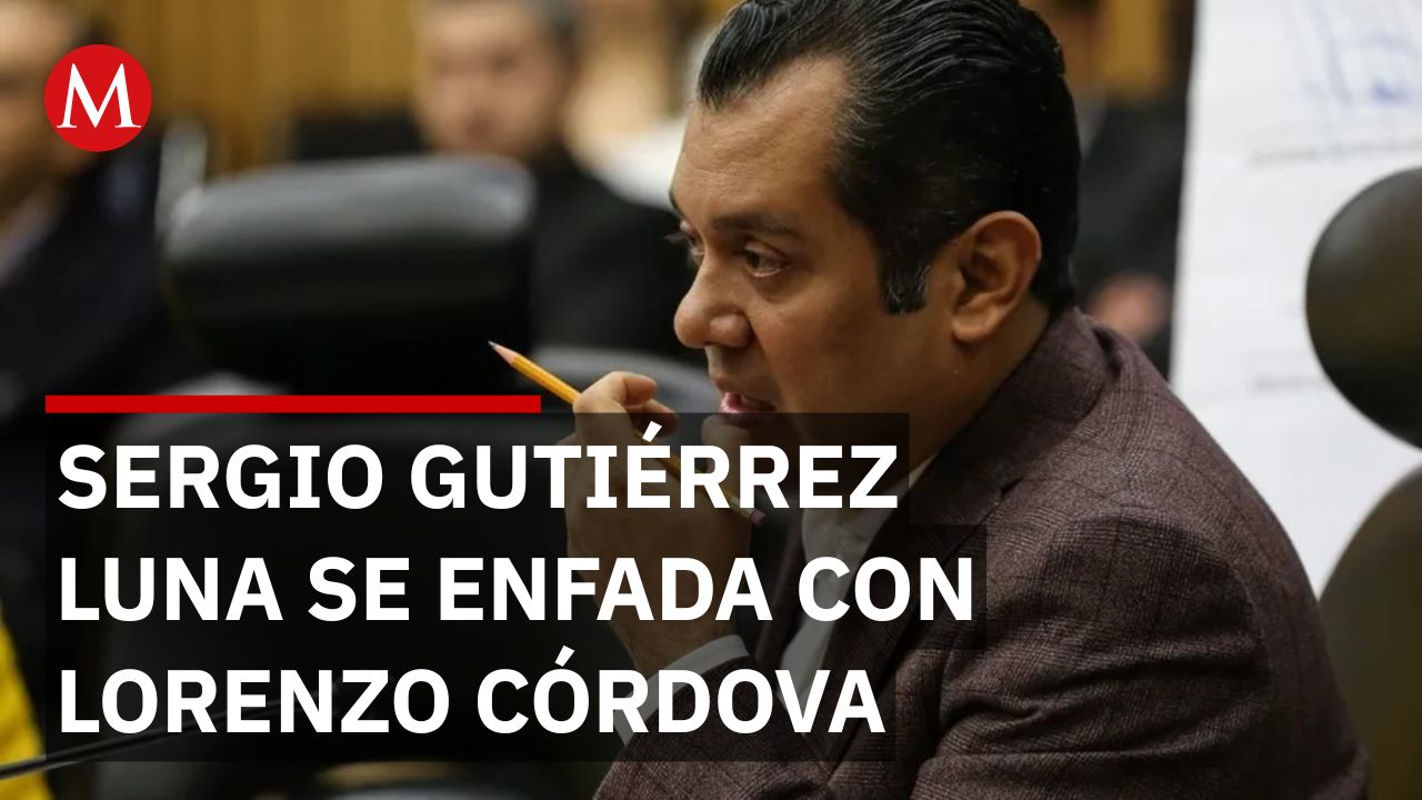 Sergio Gutiérrez Luna encara a Lorenzo Córdova en San Lázaro