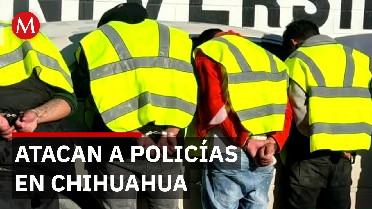 Atacan a tres policías en Ciudad Juárez, Chihuahua