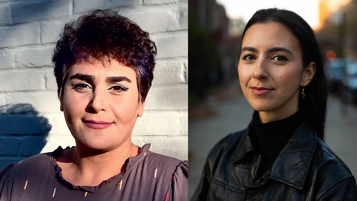 Autoras del libro for the sun after long nights: the history of the iran's women-led uprising