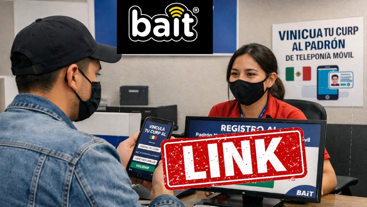 Bait tiene un enlace oficial para hacer el registro de sus usuarios | IA Discover Milenio