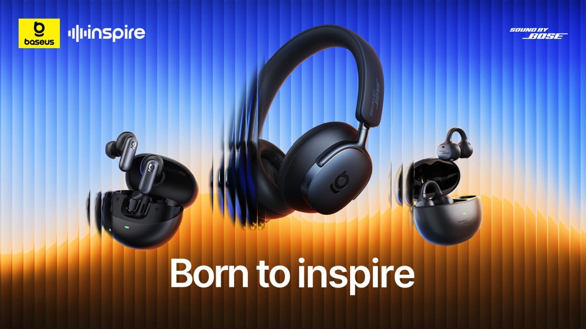 Baseus Inspire: música que te envuelve, diseño que te acompaña.
