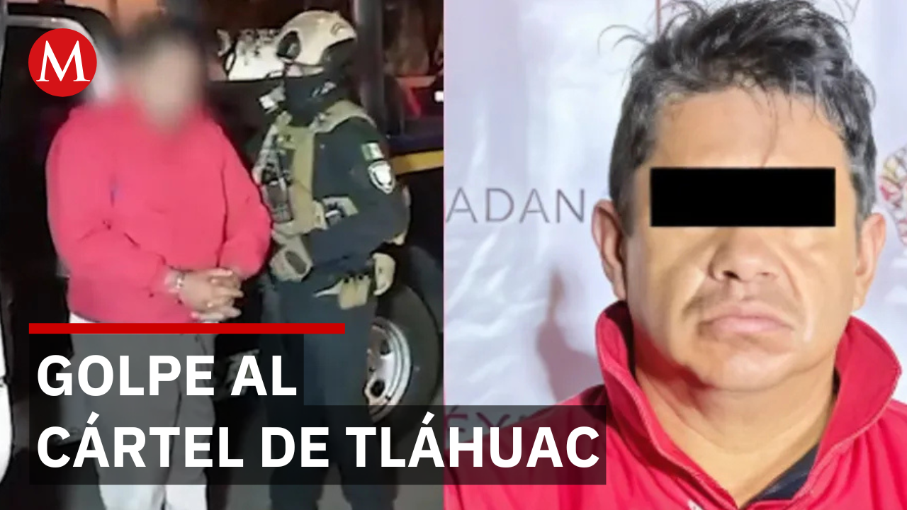 Cae 'El Escorpión', presunto líder del Cártel de Tláhuac en CdMx