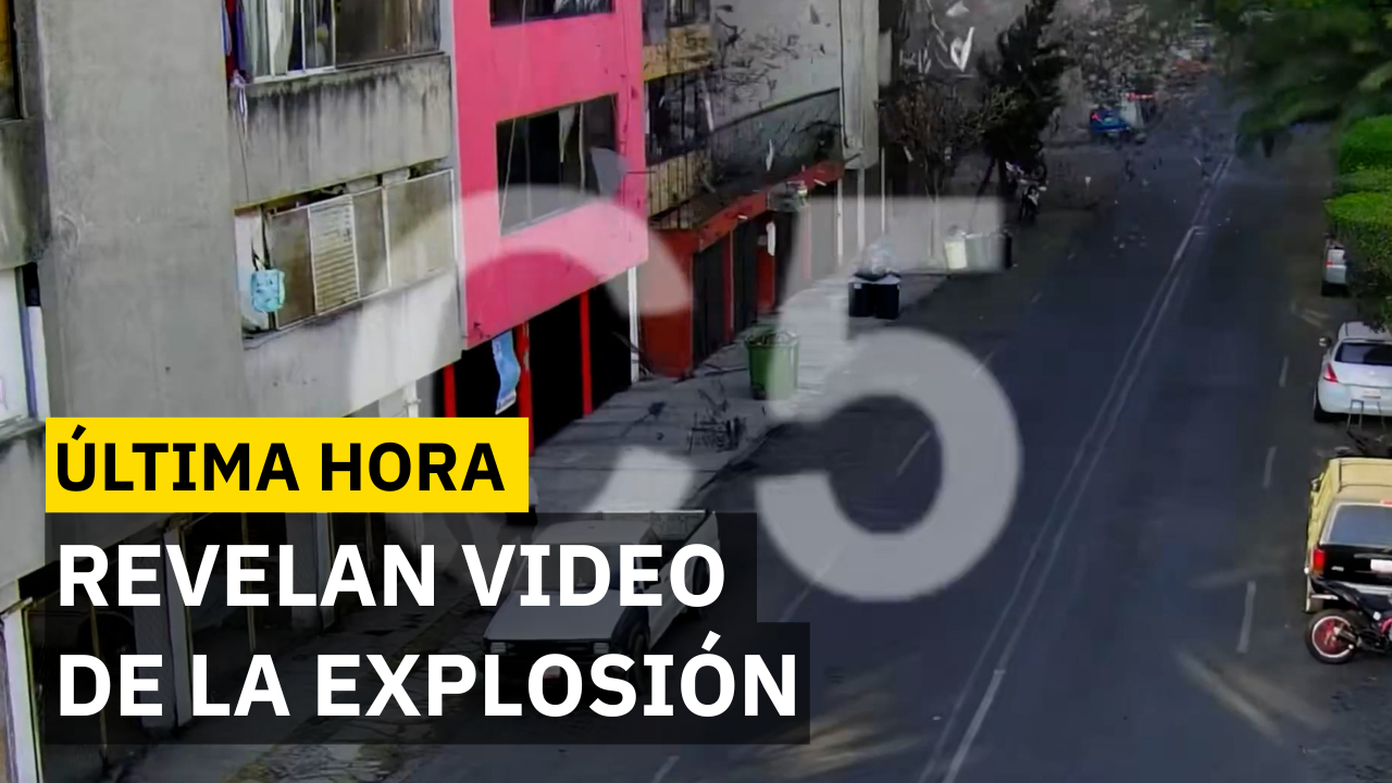 Cámara del C5 captó explosión en Paseos de Taxqueña