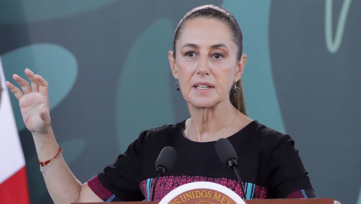 Claudia Sheinbaum, presidenta de México, desde Acapulco. Foto: Ariel Ojeda