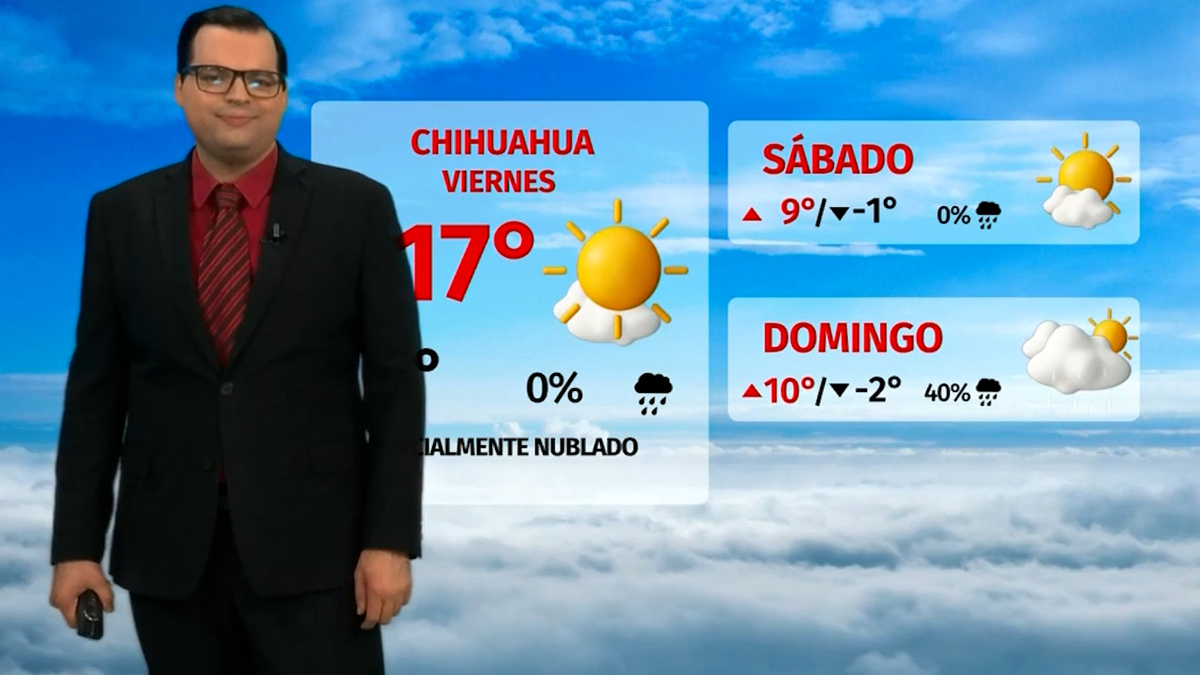 Clima de hoy 9 de enero de 2026 | Pronóstico con Nelson Valdez