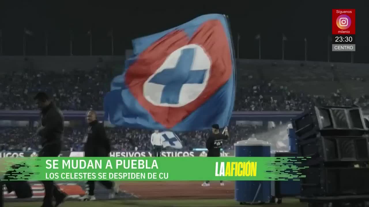 Cruz Azul se muda al Estadio Cuauhtémoc en Puebla | Milenio Noticias La Afición, 8 de enero de 2026