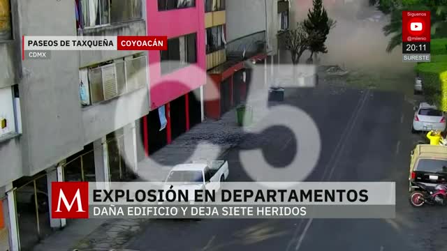 Fuerte explosión en zona de Coyoacán dejó 7 heridos | Jaime Núñez, 9 de enero de 2026