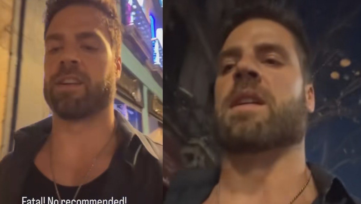 Jorge Losa denuncia que fue estafado en una terraza de la Ciudad de México. | FOTO. Jorge Losa