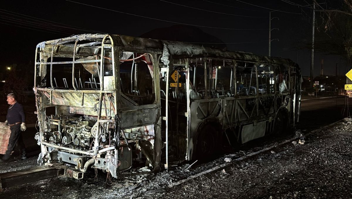 Las llamas se propagaron con velocidad y reducieron al camión a cenizas. Especial