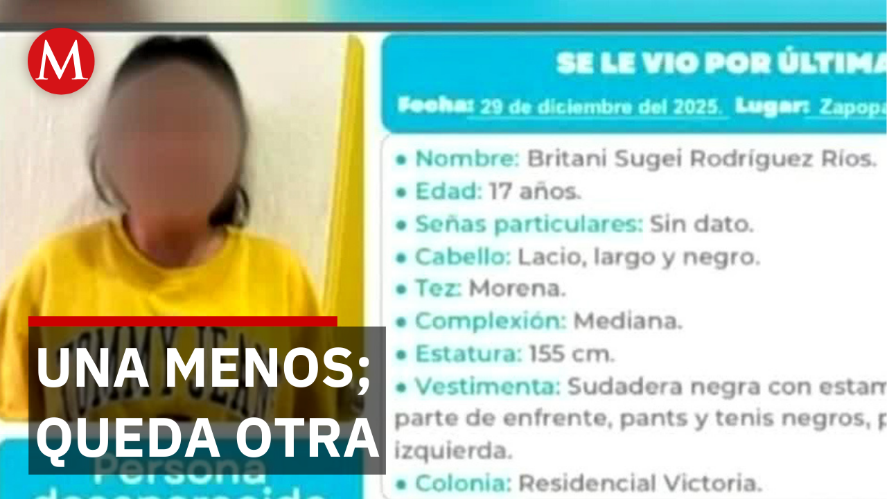 Localizan a joven de 17 años en Jalisco; continúa búsqueda de menor de 13