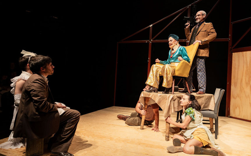 La obra es de la dramaturga belga Mireille Bailly, bajo la dirección y traducción de Boris Schoemann (Foto: Pili Pala)