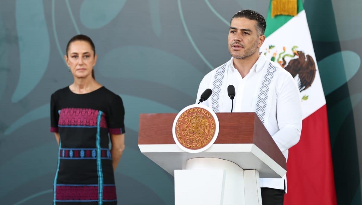 Omar García Harfuch informó sobre los avances de la estrategia de seguridad en Guerrero. | Especial