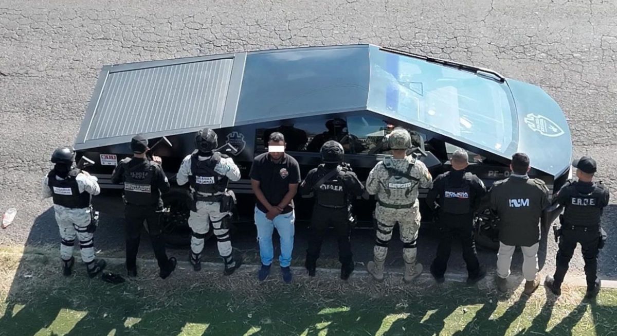 Mediante operativo conjunto se detuvo a 'El Parce' en Zapopan (Foto: Cortesía)