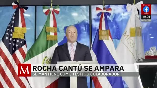 Otorgan amparo a Raúl Rocha Cantú; será testigo colaborador | Elisa Alanís, 9 de enero de 2026