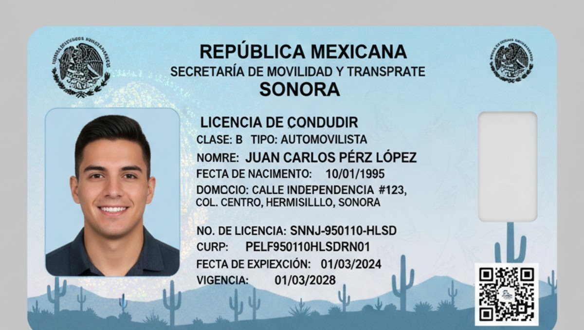 Publicaron los precios oficiales de la licencia de conducir en Sonora | IA DISCOVER