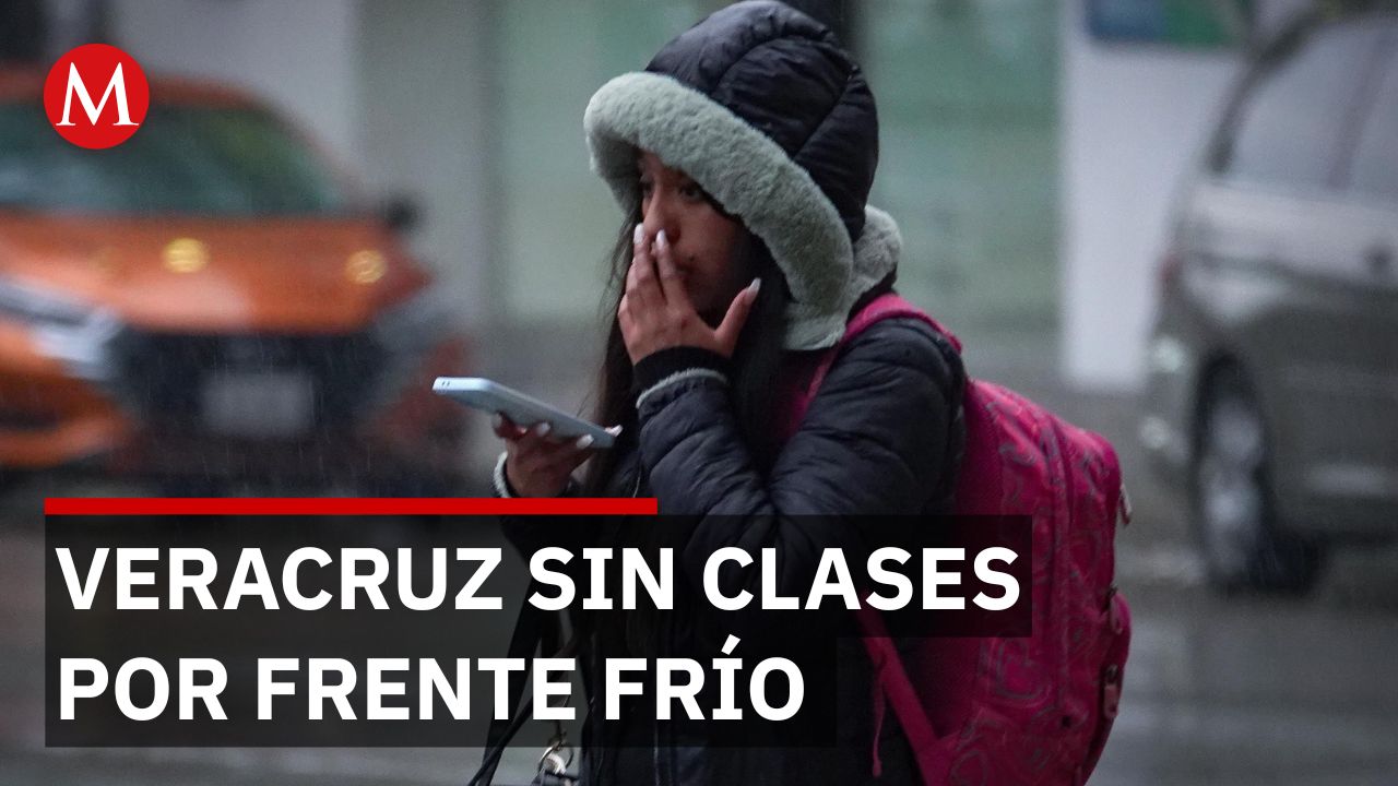 Suspenden clases en Veracruz por frente frío 27, cierran puertos y zoológicos ante rachas intensas