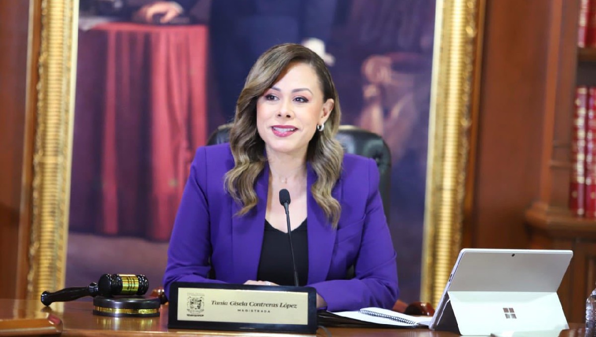 Tania Gisela Contreras López, magistrada presidenta
