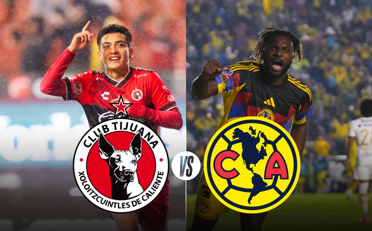 ¿Dónde ver Tijuana vs América EN VIVO? Resultado y minuto a minuto de la Liga MX 2026