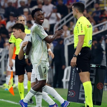 El futbolista del Real Madrid, Vinícius Junior le respondió al 'Cholo' Simeone luego de su confrontación en las semifinales de la Supercopa de España
