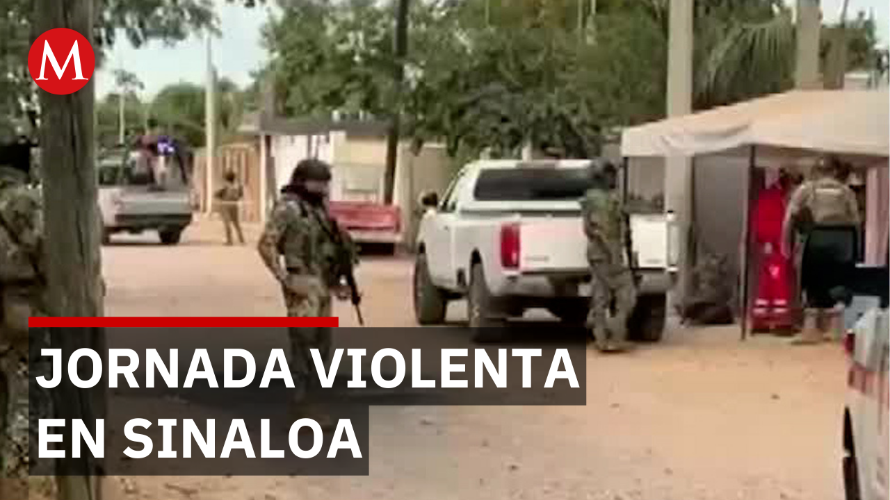 Violencia en Sinaloa: tres mujeres asesinadas y ocho detenidos