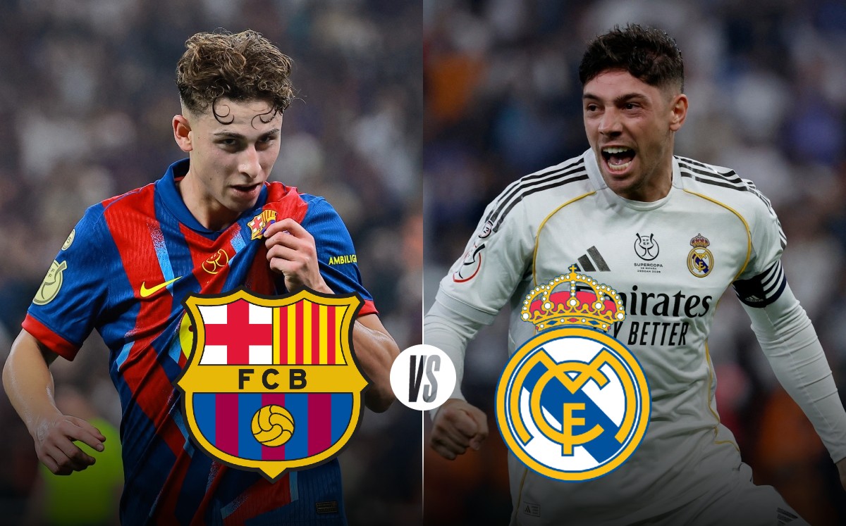 Barcelona vs Real Madrid HOY. Final de la Supercopa de España 2026 (Reuters)