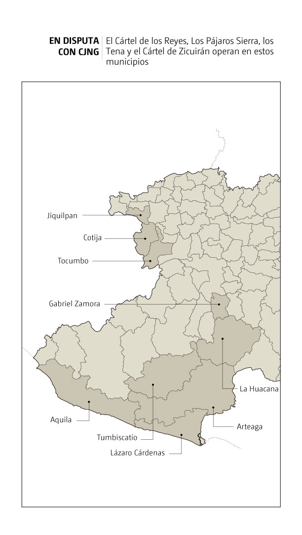 Disputa Cartel Jalisco