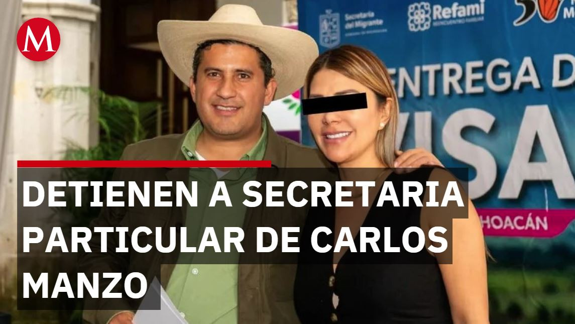 Detienen a secretaria particular de Carlos Manzo y Grecia Quiroz; la investigan por asesinato del alcalde