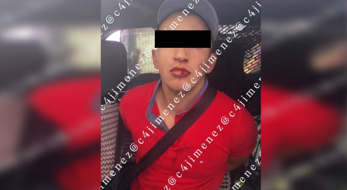 El hombre fue presentado con las autoridades correspondientes. (Foto: especial)