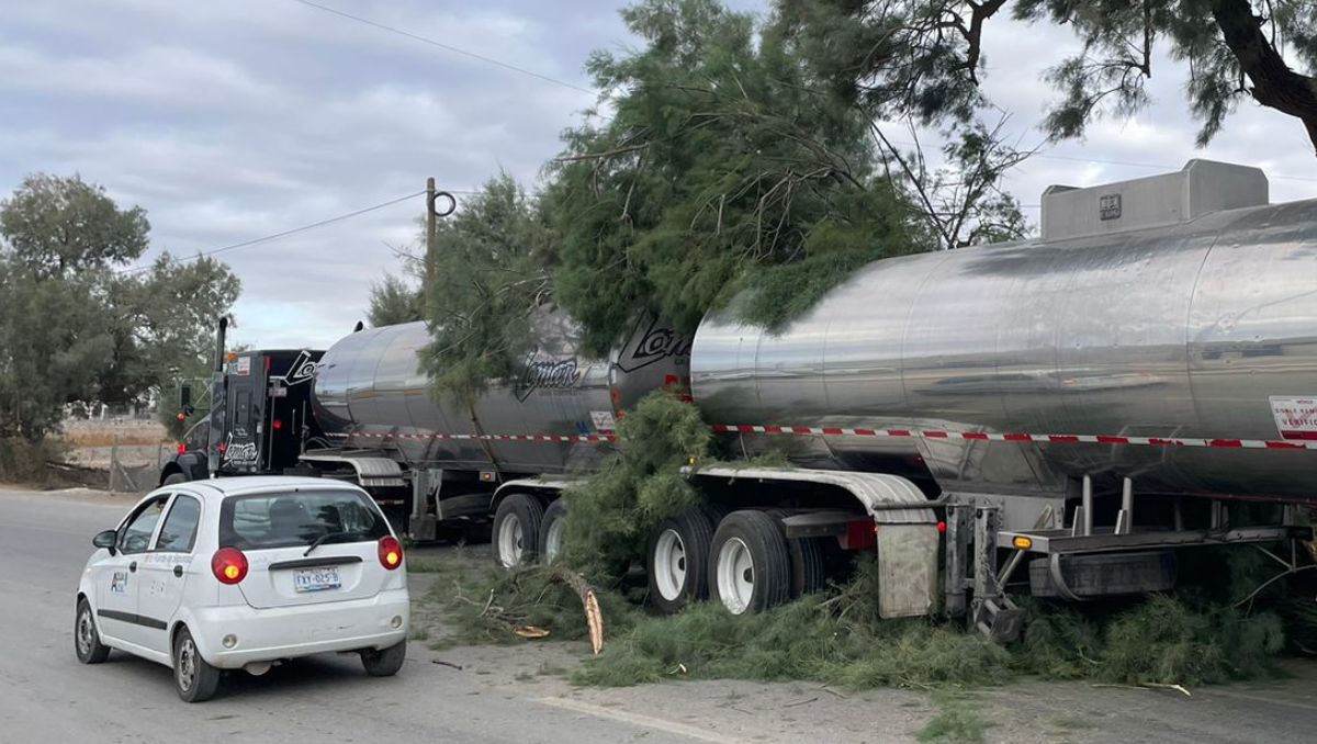 El incidente ocurrió sobre el bulevar Centenario del ejido La Unión del municipio de Torreón, Coahuila. | Especial